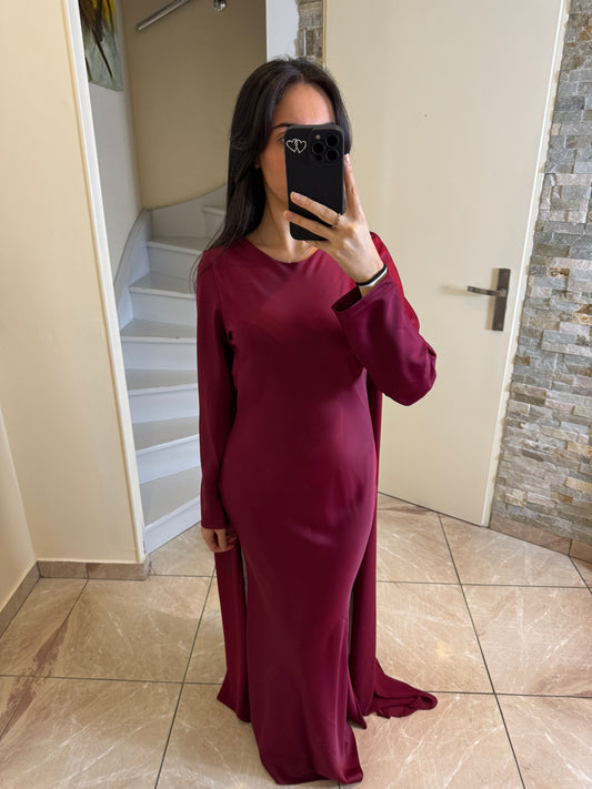 Robe Emma bordeaux