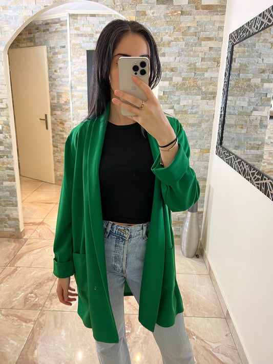 Gilet avec poche vert