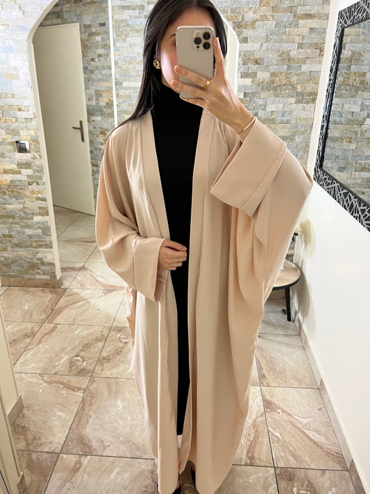 Kimono couleur beige