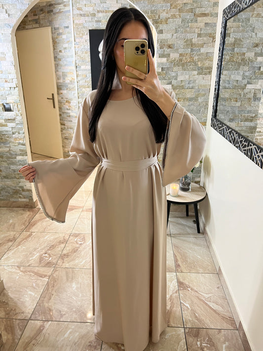 Abaya jade beige