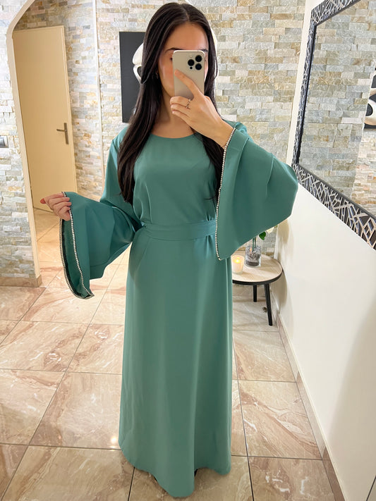 Abaya jade verte