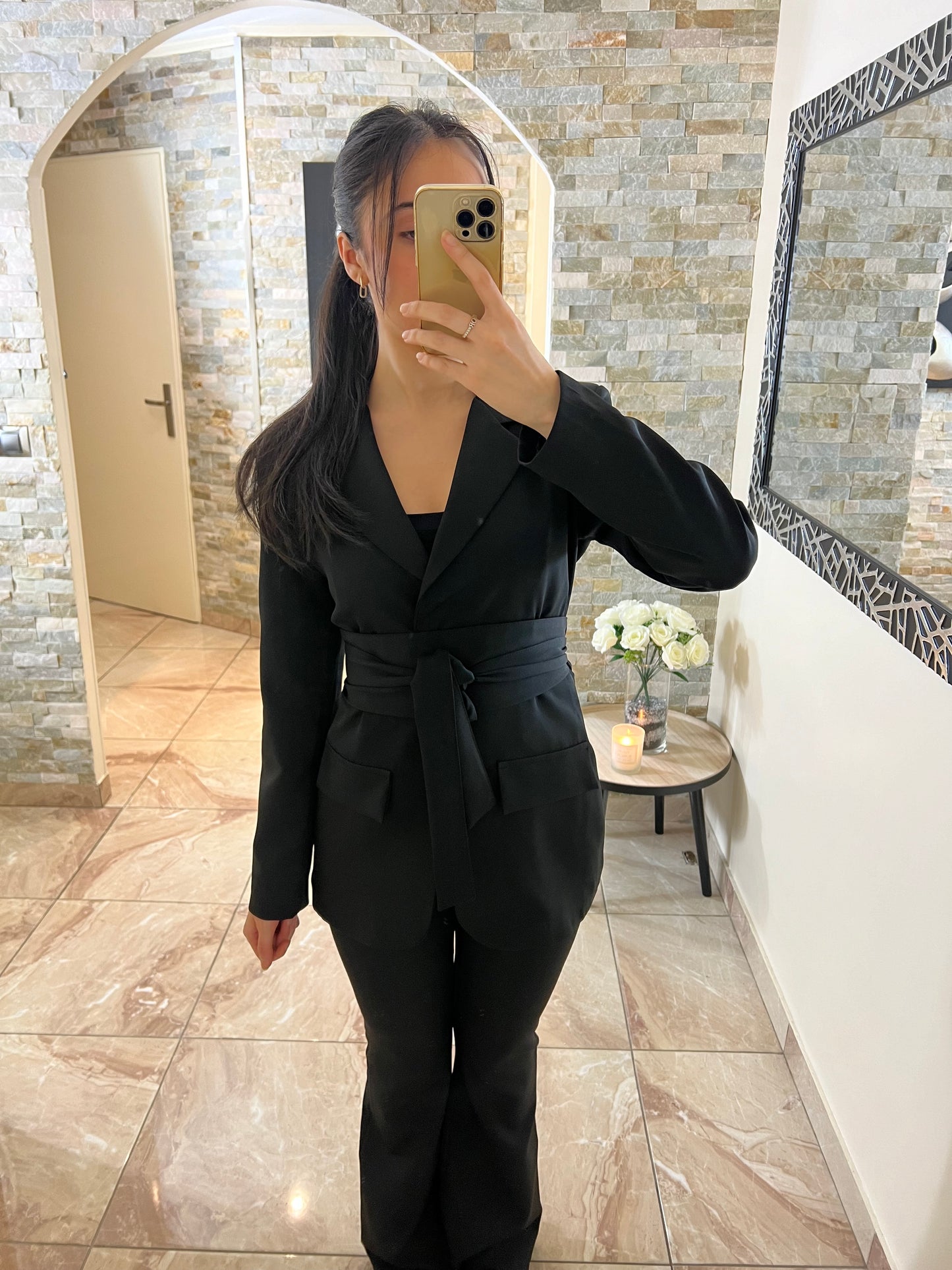 Ensemble tailleur noir