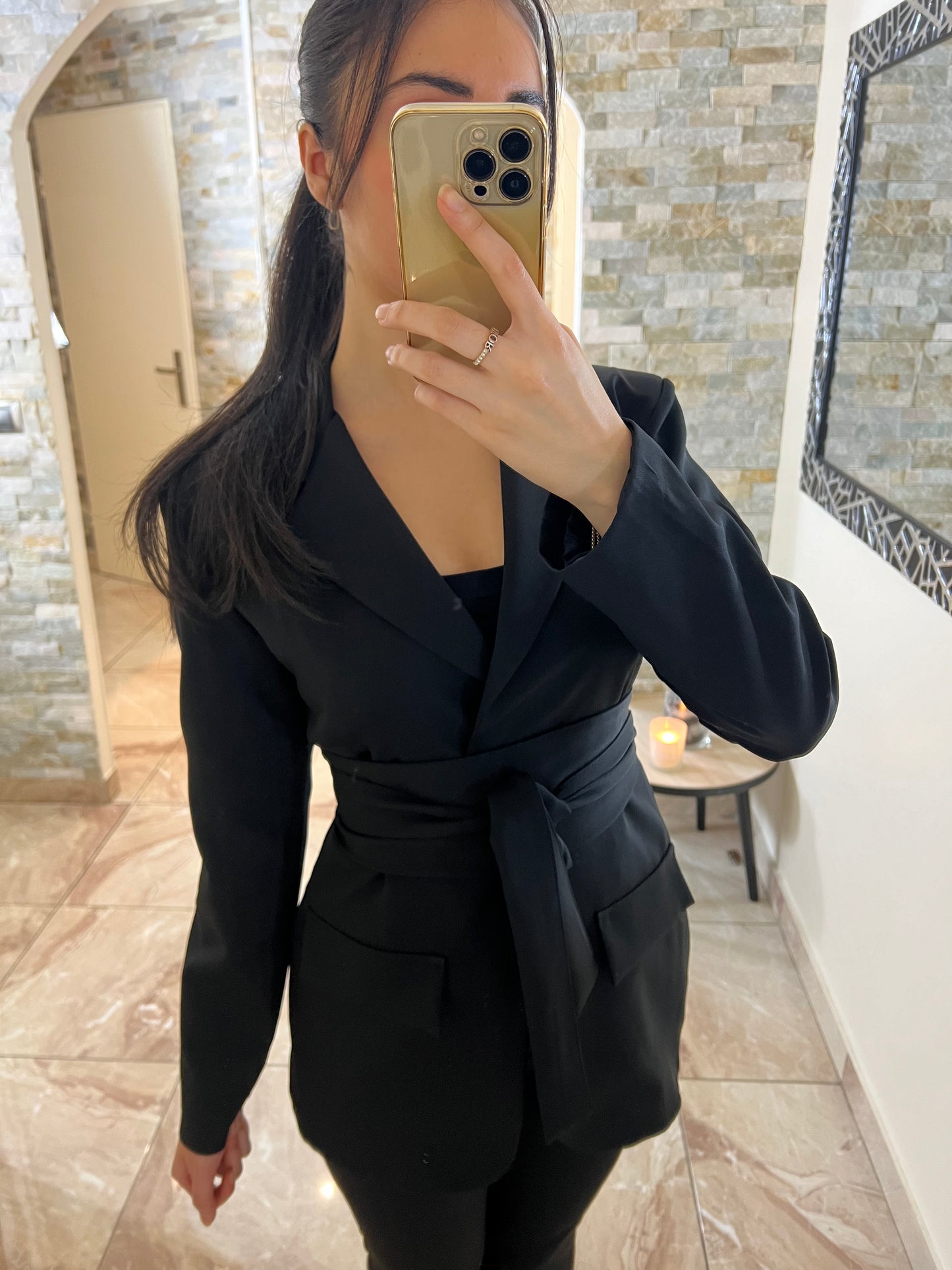 Ensemble tailleur noir