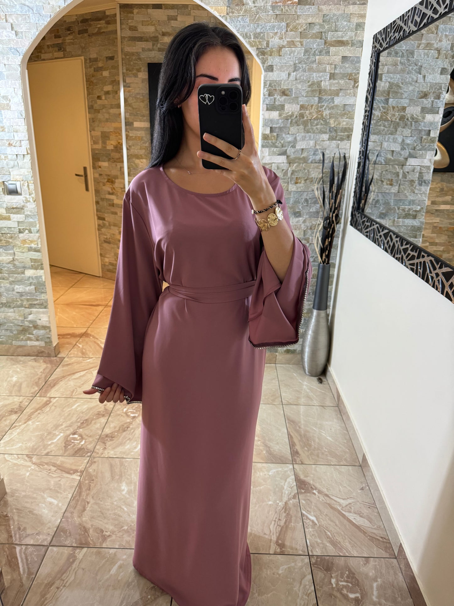 Abaya jade rose