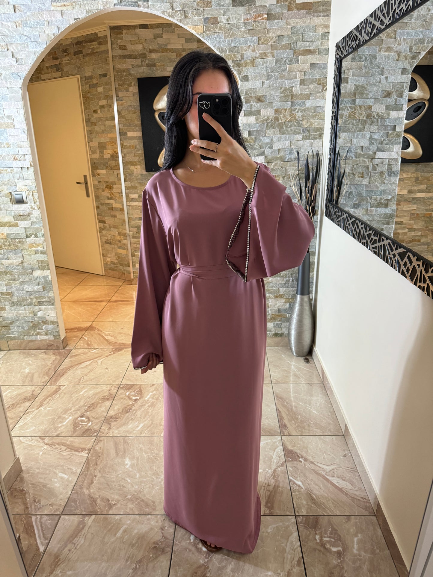 Abaya jade rose