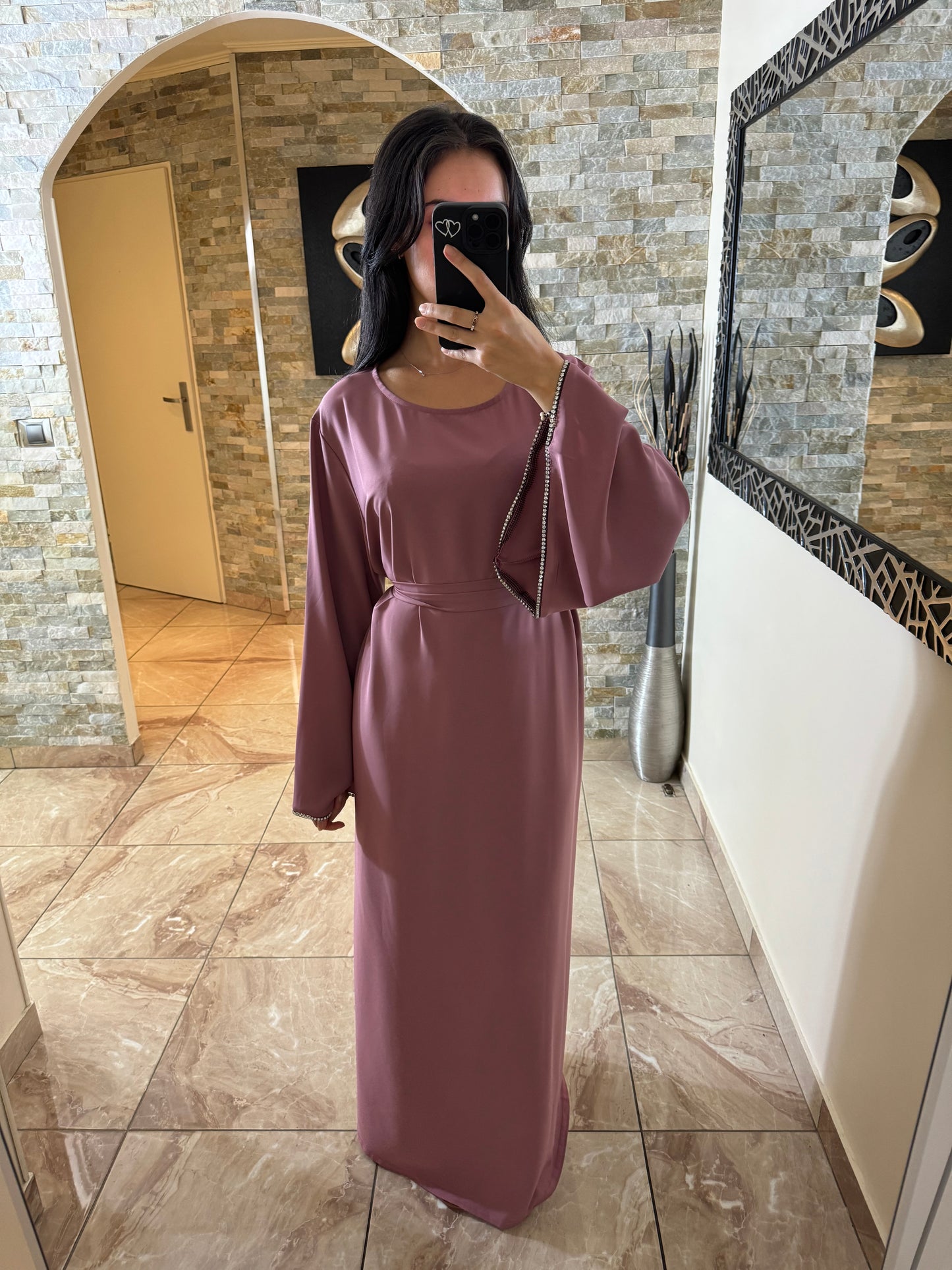 Abaya jade rose