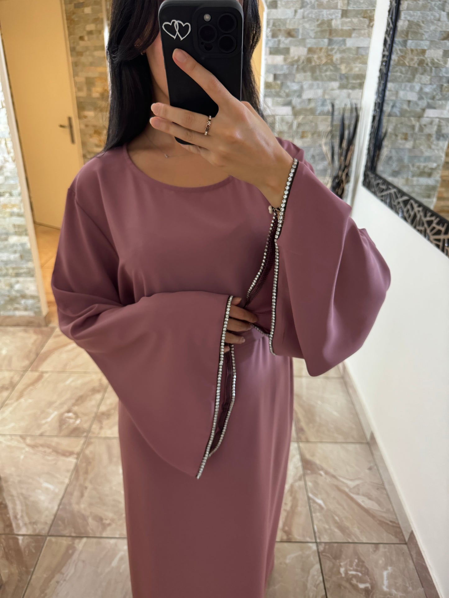 Abaya jade rose