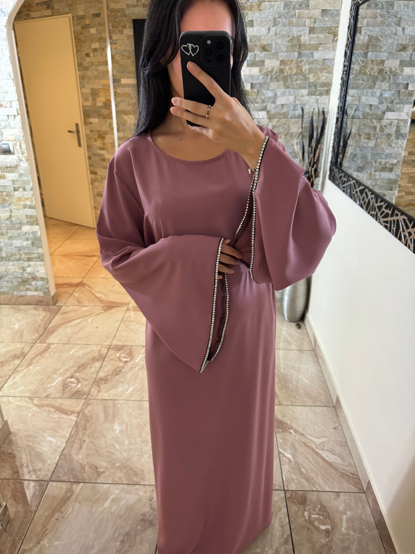 Abaya jade rose