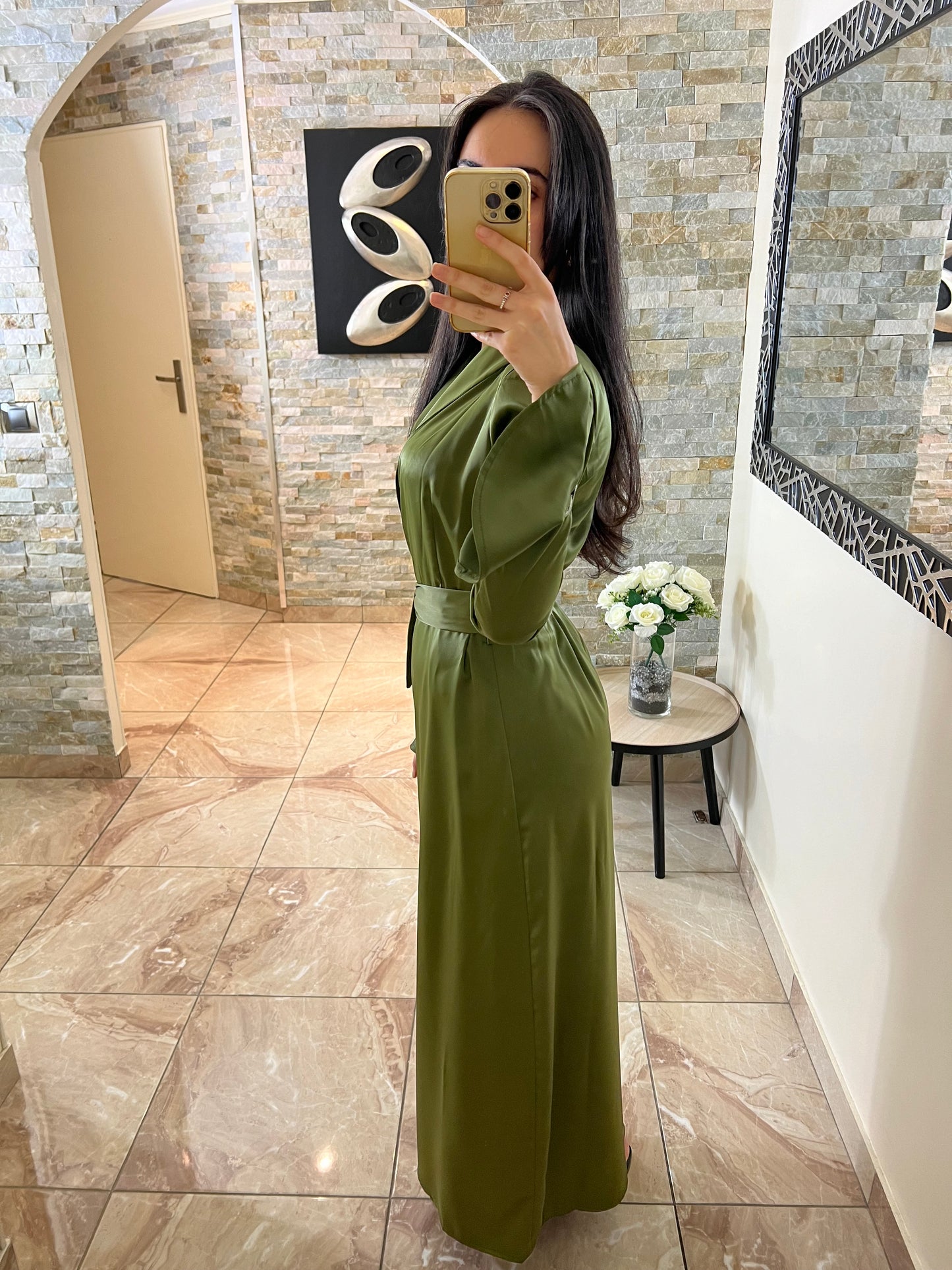 Robe Nada verte kaki