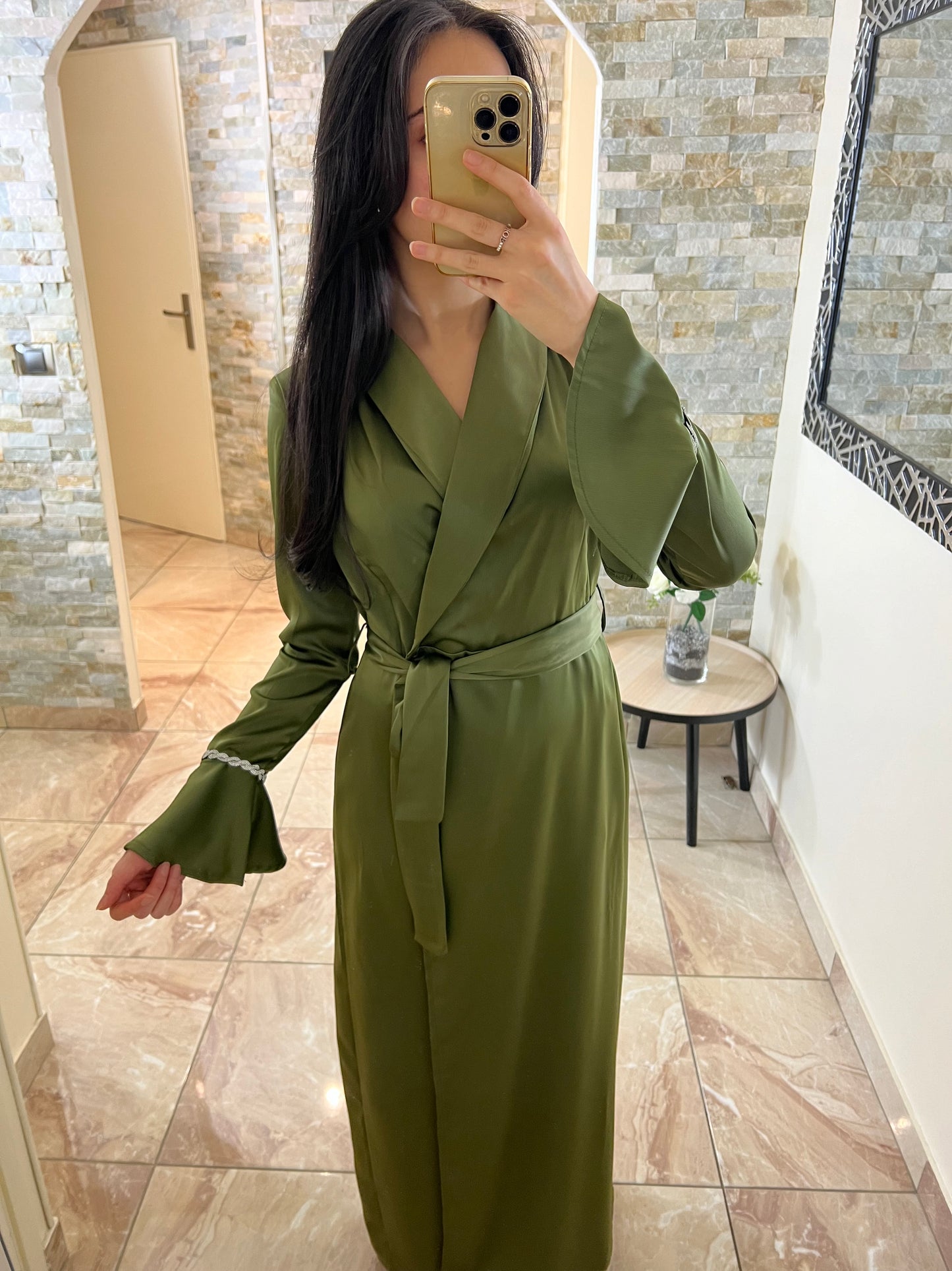 Robe Nada verte kaki