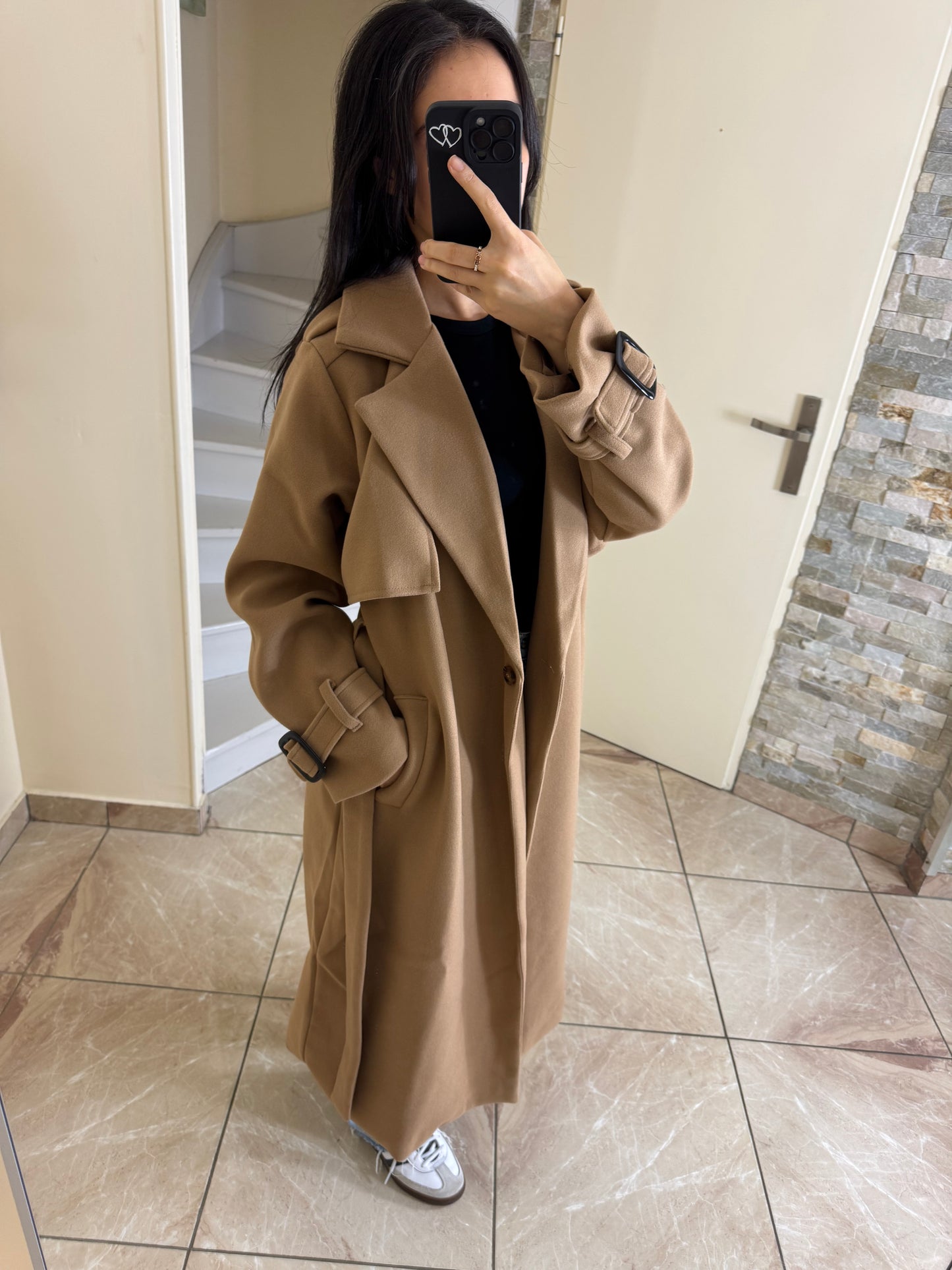 Manteau marron